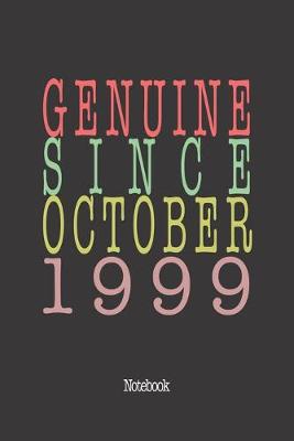 Book cover for Genuine Since October 1999