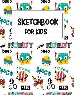 Book cover for Sketchbook for Kids