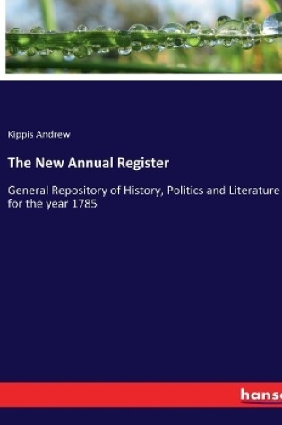 Cover of The New Annual Register