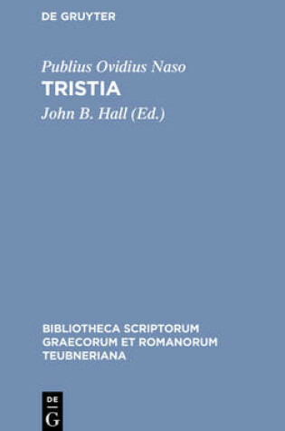 Cover of Tristia