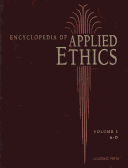 Book cover for Chadwick Encyclopedia of Ethics Volume 3