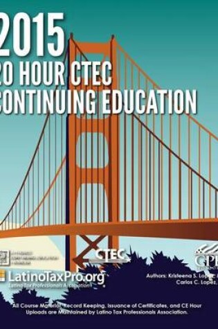 Cover of 2015 20 Hour Ctec Continuing Education