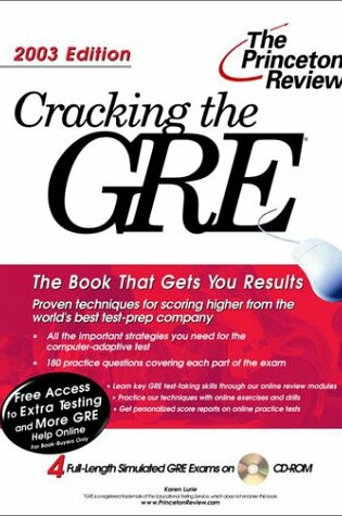 Cover of Cracking Gre with CD-Rom 2003