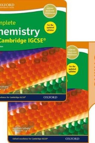 Cover of Complete Chemistry for Cambridge IGCSE (R) Print and Online Student Book Pack