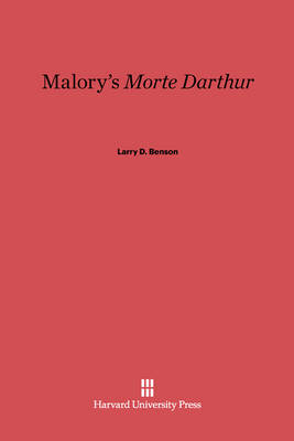 Book cover for Malory's <i>Morte Darthur</i>