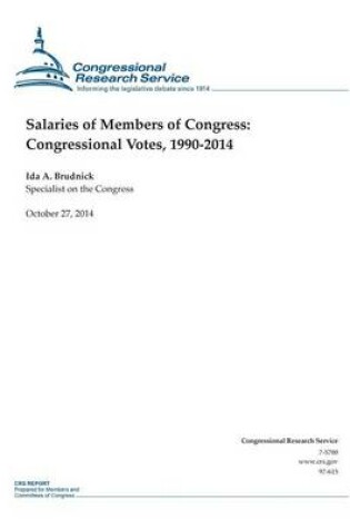 Cover of Salaries of Members of Congress