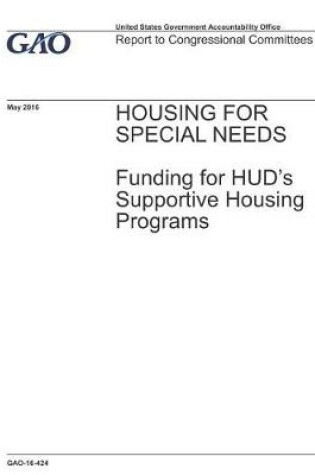 Cover of Housing for Special Needs