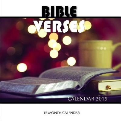 Book cover for Bible Verses Calendar 2019