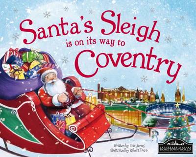 Book cover for Santa's Sleigh is on its Way to Coventry