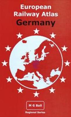 Book cover for European Railway Atlas: Germany