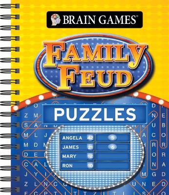 Book cover for Brain Games - Family Feud Word Search