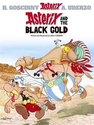 Book cover for Asterix and The Black Gold