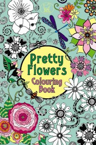 Cover of Pretty Flowers Colouring Book