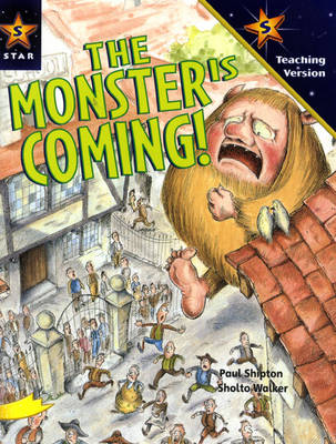 Book cover for Rigby Star 2, The Monster is Coming Teaching Version