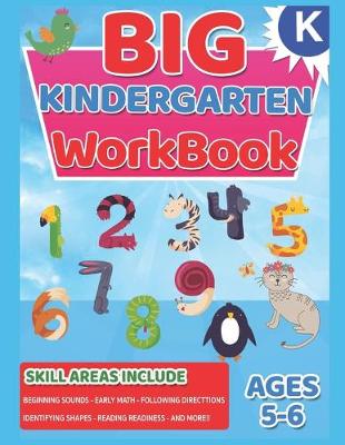 Book cover for Big Kindergarten Workbook