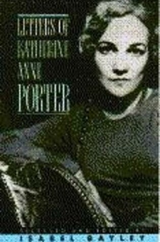 Cover of Letters of Katherine Anne Porter