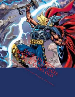 Book cover for Thor Coloring Book