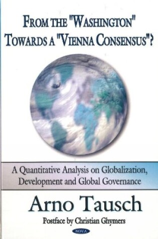 Cover of From the "Washington" Towards a "Vienna Consensus"?