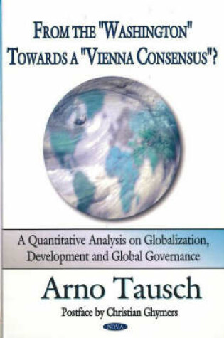Cover of From the "Washington" Towards a "Vienna Consensus"?