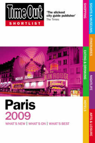 Cover of "Time Out" Shortlist Paris
