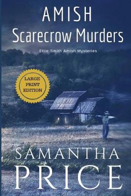 Book cover for Amish Scarecrow Murders LARGE PRINT