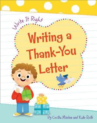 Book cover for Writing a Thank-You Letter