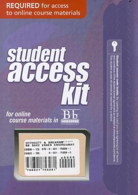 Book cover for Blackboard -- Access Card -- for Essential Environment