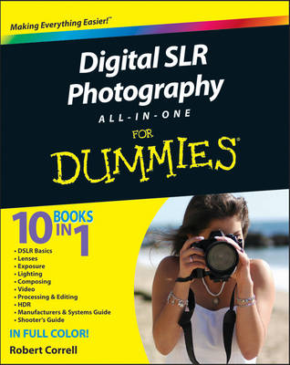 Book cover for Digital SLR Photography All-in-One For Dummies