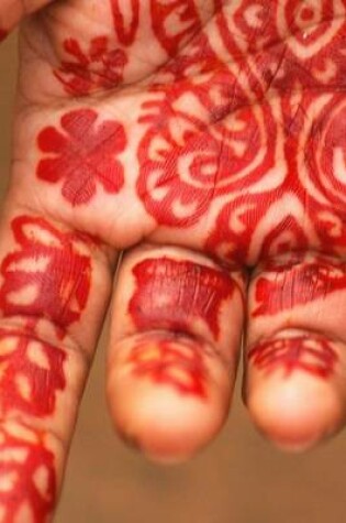 Cover of Close Up of Red Henna on a Hand