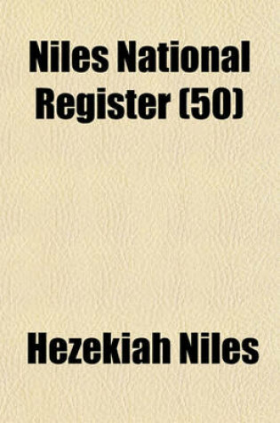 Cover of Niles National Register (50)