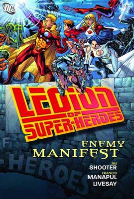 Book cover for Legion Of Super-heroes Enemy Manifest HC