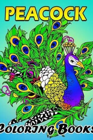 Cover of Peacock coloring books