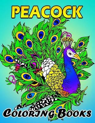 Book cover for Peacock coloring books