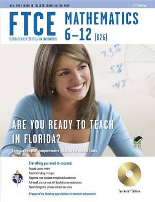 Book cover for FTCE Mathematics 6-12 W/CD-ROM