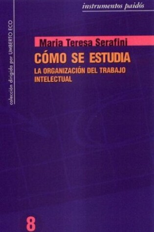 Cover of Como Se Estudia