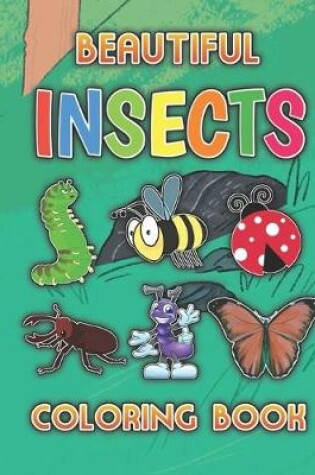 Cover of Beautiful Insects coloring book