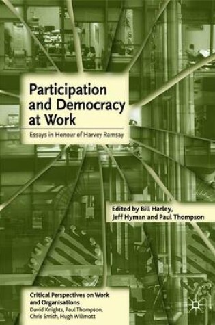 Cover of Employee Participation and Involvement