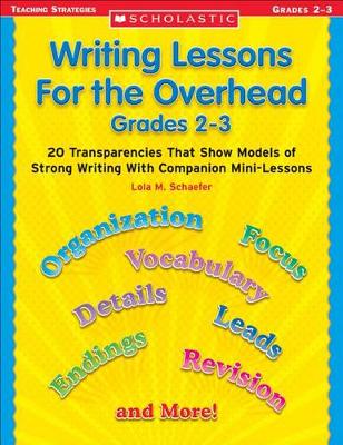 Cover of Writing Lessons for the Overhead: Grade 2-3