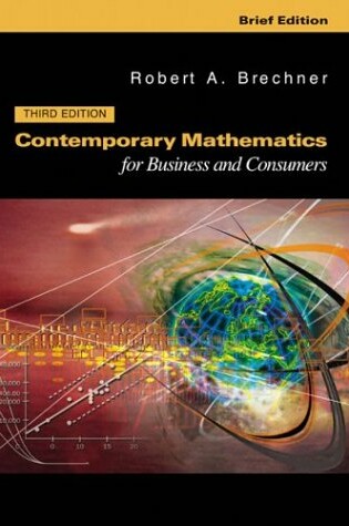 Cover of Contemporary Mathematics for Businesses and Consumers, Brief