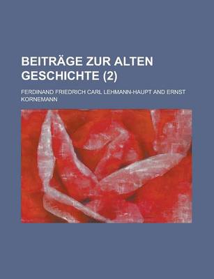 Book cover for Beitrage Zur Alten Geschichte (2 )