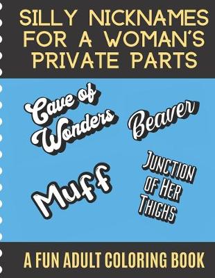 Book cover for Silly Nicknames For A Womans Private Parts A Fun Adult Coloring Book