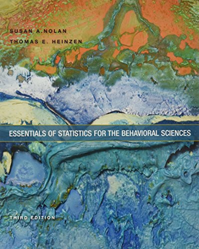 Book cover for Essentials of Statistics for the Behavioral Sciences 3e & Launchpad (Six Month Access)