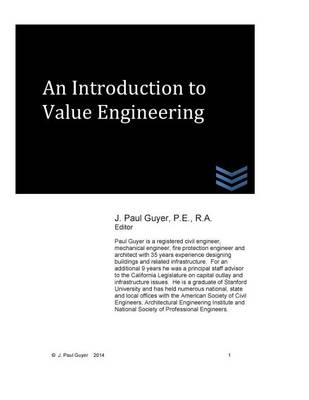 Book cover for An Introduction to Value Engineering