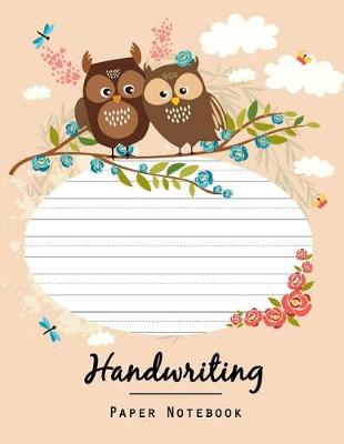 Book cover for Handwriting Paper Notebook