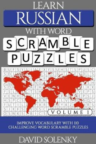 Cover of Learn Russian with Word Scramble Puzzles Volume 1