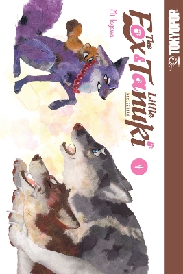 Book cover for The Fox & Little Tanuki, Volume 4