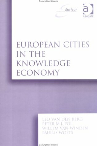 Cover of European Cities in the Knowledge Economy