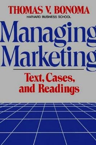 Cover of Managing Marketing