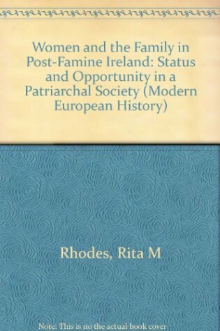 Cover of Women and the Family in Post-Famine Ireland