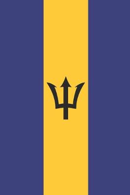 Book cover for Barbados Travel Journal - Barbados Flag Notebook - Barbadian Flag Book